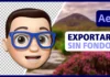 EXPORTAR Vídeo o Animación con Fondo Transparente en AFTER EFFECTS