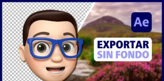 EXPORTAR Vídeo o Animación con Fondo Transparente en AFTER EFFECTS