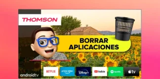 Eliminar Aplicaciones en TV THOMSON con Android TV