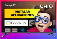 INSTALAR Aplicaciones en Smart TV CHIQ con Google TV