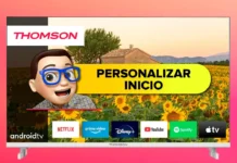 Personalizar Pantalla de Inicio en TV THOMSON con Android TV