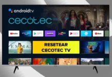 RESTABLECER de Fabrica Smart TV CECOTEC - ANDROID TV