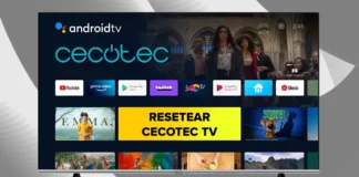 RESTABLECER de Fabrica Smart TV CECOTEC - ANDROID TV