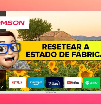 Restablecer de Fabrica Smart TV THOMSON con Android TV