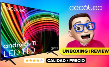 Review Cecotec TV: Una Televisión Barata con Android TV