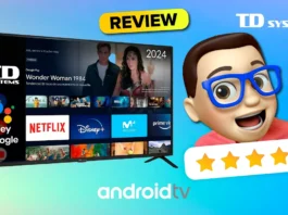 Smart TV TD Systems con Android | TV Así es El TV MÁS barato